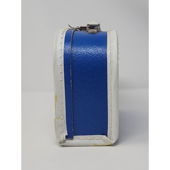 Vintage Little Toy Suitcase/Lunchbox Bear Playing A‎ Flute Signed By Artist - Picture 5 of 15